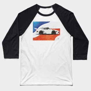 Scenic - German Cup Racer -  White Baseball T-Shirt